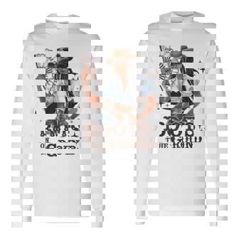 Boots On The Ground Linedance Long Sleeve T-Shirt | Seseable CA
