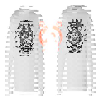 Boxer American Traditional Tattoo Old School Boxing Flash Camiseta de manga larga - Regaloses