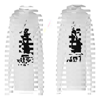 Chat Noir Drôle Cadeau Chat Meurtrier Avec Couteau T-shirt à manches longues - Cadeauxyz