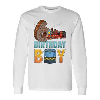 Children's Railway 6Th Birthday Train Boys 6 Years Old B-Day Langarmshirts - Geschenkecke