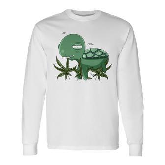 Chill Ma Bong Kiffer Cannabis Chill Toad Joint Langarmshirts - Geschenkecke