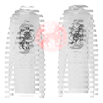 Chinese Zodiac Dog Personality Long Sleeve T-Shirt - Monsterry