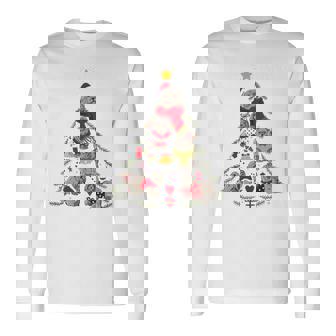 Christmas Tree Havanese Lover Xmas Dog Owner New Year Long Sleeve T-Shirt - Monsterry