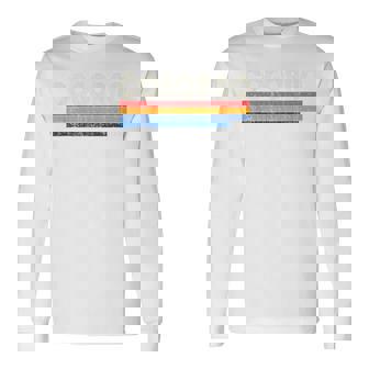Cogorno Italia Retro 70S 80S Style Camiseta de manga larga - Regaloses