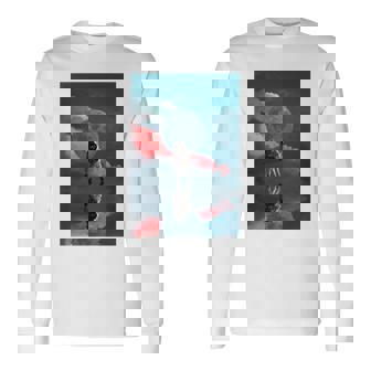Concept D'art Astronaute Manche Longue T-shirt à manches longues - Cadeauxyz