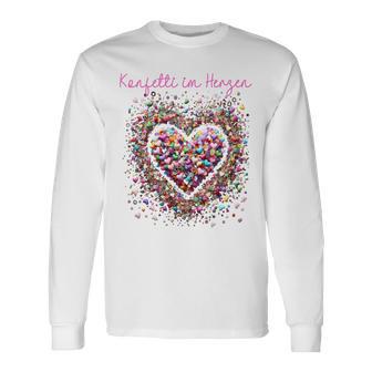 Confetti In The Heart Long-Sleeved Langarmshirts - Geschenkecke