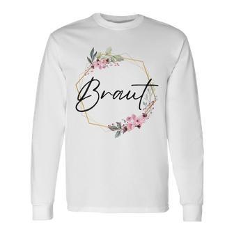 Damen Braut Bride Junggesellenabschied Dezent Herz Jga Bride To Be Langarmshirts - Geschenkecke