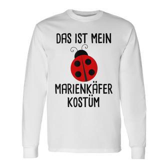 Das Ist Mein Ladybird Costume Fancy Dress Carnival Langarmshirts - Geschenkecke