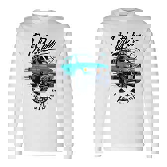 Dirt Drive 4 Wheel Drive Offroad Mud Truck & Mudding Van Long Sleeve T-Shirt - Monsterry
