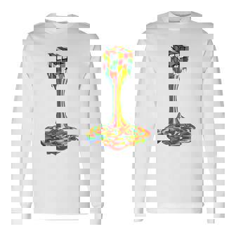 Divertido Rubik Rubix Rubics Jugador Cubo Amantes Manga Larga Camiseta de manga larga - Regaloses