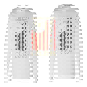 Donald Trump Inauguration Day 2025 47Th President 47 Us Flag Long Sleeve T-Shirt | Mazezy