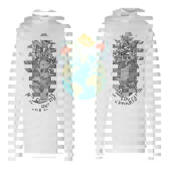 Earth Day Everyday Protect Planet Turtle Earth Day Everyday Long Sleeve T-Shirt | Mazezy