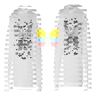 Ecuatoriano Mariposa Ecuador Camiseta de manga larga - Regaloses