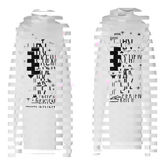 Ein Sektchen Wäre Jetzt Perfektchen Sekt Jga Fun Trink Langarmshirts - Seseable