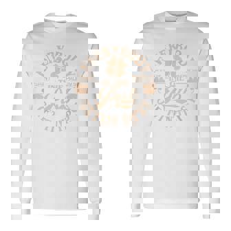 Everybody In The Pub Getting Tipsy St Patrick's Day Long Sleeve T-Shirt | Mazezy