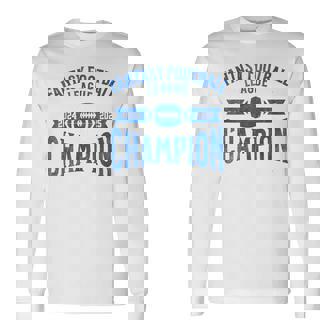Fantasy Football League Champion Champ 2024 2025 Ffl Long Sleeve T-Shirt - Thegiftio