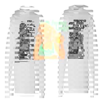 Feeling Lucky St Patrick's Day Long Sleeve T-Shirt - Thegiftio