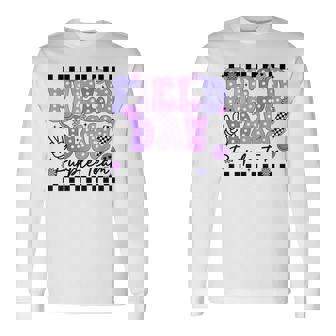 Field Day Purple Team Color Field Trip Team Game Competition Long Sleeve T-Shirt | Seseable UK