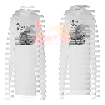 FJ70 4 Wheel Drive 4x4 Off Road Adventure Long Sleeve T-Shirt - Monsterry
