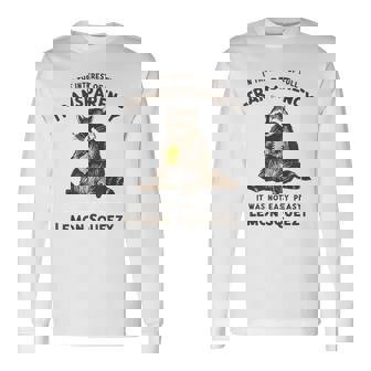 Full Transparency It Was Not Easy Peasy Lemon Squeezy Long Sleeve T-Shirt - Monsterry