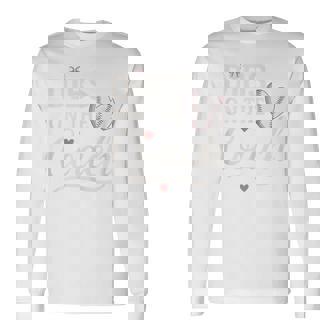 Dibs On The Coach Baseball Heart Cute Long Sleeve T-Shirt - Seseable
