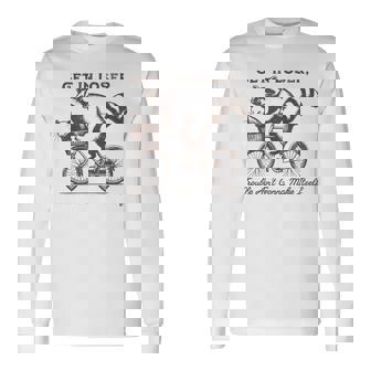 Raccoon & Opossum Get In Loser Long Sleeve T-Shirt - Thegiftio