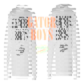 Gator Boys Stay Hot Long Sleeve T-Shirt | Mazezy
