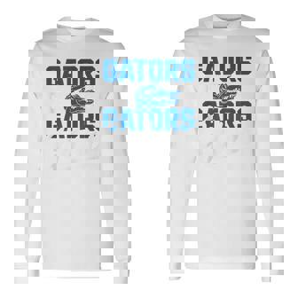 Gators In Heart I Love Gators Long Sleeve T-Shirt - Seseable