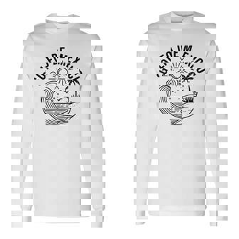 Golfo De Mexicoiva Mexico Gulf Of Mexico Souvenir Gray Langarmshirts - Geschenkecke