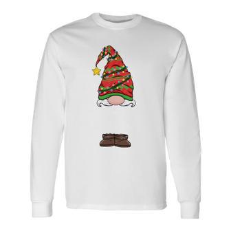 Grandpa Gnome Christmas Gnome Grandfather Long-Sleeved Langarmshirts - Geschenkecke