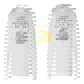 Guess How Much I Love You Birthday Rabbit Long Sleeve T-Shirt - Monsterry
