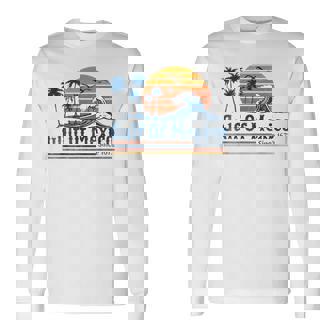 Gulf Of Mexico Since 1672 Retro Vintage Beach Long Sleeve T-Shirt | Mazezy