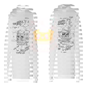 Happy Pi Day Be Irrational Cute Math Geek Kawaii Pie Long Sleeve T-Shirt - Thegiftio