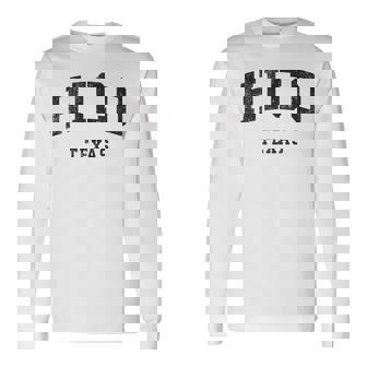 Hico Texas Tx Sportifintage T-shirt à manches longues - Cadeauxyz