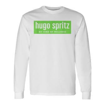 Hugo & Spritz My Kind Of Wellness Summer Cocktail Sparkling Team Langarmshirts - Geschenkecke