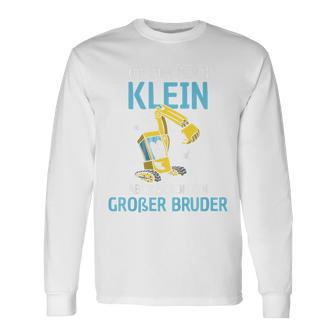 Ich Bin Noch Klein Aber Schon Ein Großer Bruder Langarmshirts - Geschenkecke