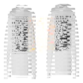 Insect Species Science For Identifying Age Long Sleeve T-Shirt - Monsterry