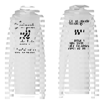 Julie Humour Julien Si Pas De Juju Dans Taie Tu N'as Rien T-shirt à manches longues - Cadeauxyz