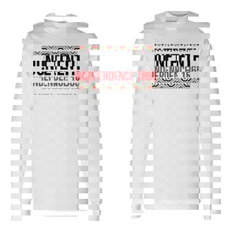 Juneteenth Independence 1865 Celebrate The End Of Slavery Long Sleeve T-Shirt - Monsterry