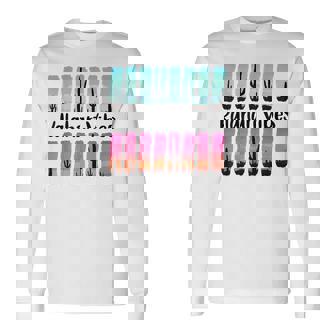 Kalahari Desert Vibes Africa Nature Summer Road Trip Long Sleeve T-Shirt - Monsterry