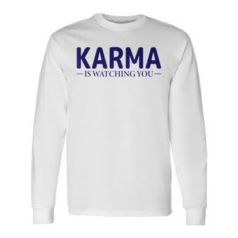 Karma Nur Gutes Karma Langarmshirts - Geschenkecke