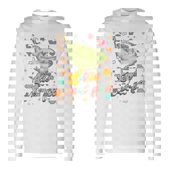 Kids Cute Sweet Pea Baby Shower Mommy & Me Little Sweet Pea Long Sleeve T-Shirt - Monsterry