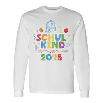 Kinder Einschulung 2025 Schulkind 2025 Langarmshirts - Geschenkecke