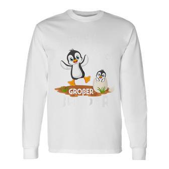 Kinder Endlich Großer Bruder Son Sibling Penguin Langarmshirts - Geschenkecke