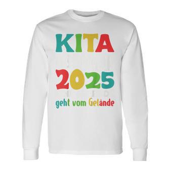 Kinder Kindertagesstätte Abschied Kinder Kita Abgänger 2025 Langarmshirts - Geschenkecke