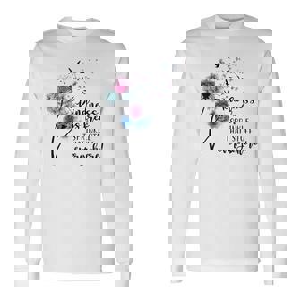 Kindness Is Free Sprinkle That Stuff Everywhere Summer Long Sleeve T-Shirt - Seseable