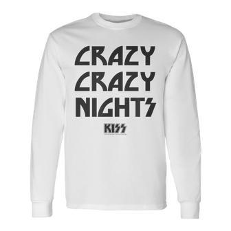 Kiss – Crazy Crazy Nights Langarmshirts - Geschenkecke