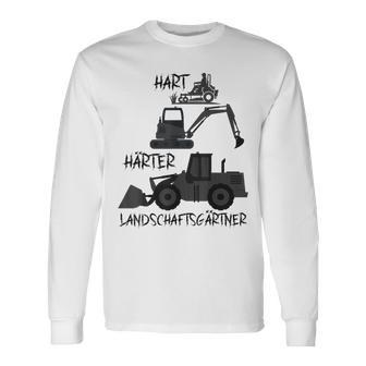 Landscape Gardener Hard Saying Gardener Garden Langarmshirts - Geschenkecke