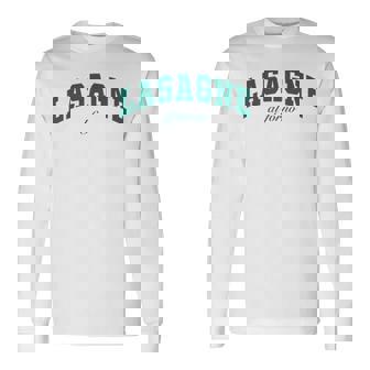 Lasagne Al Forno X Italienische Sprache Pasta Esse N Italy Gray Langarmshirts - Geschenkecke