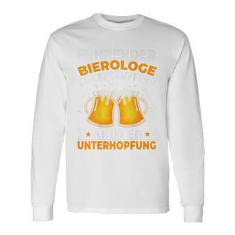 Leader Bierologist For Fighting Acute Underhoping Langarmshirts - Geschenkecke